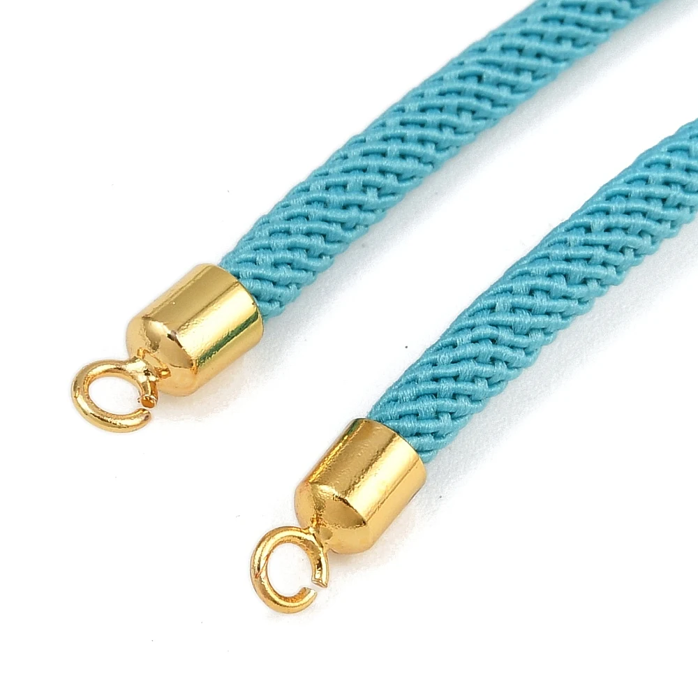 PandaHall 20-teiliges Nylon-Armband-Set, umweltfreundliche Messingbeschläge mit Karabinerverschlüssen für die Herstellung von DIY-Schmuckarmbändern – Detail 27