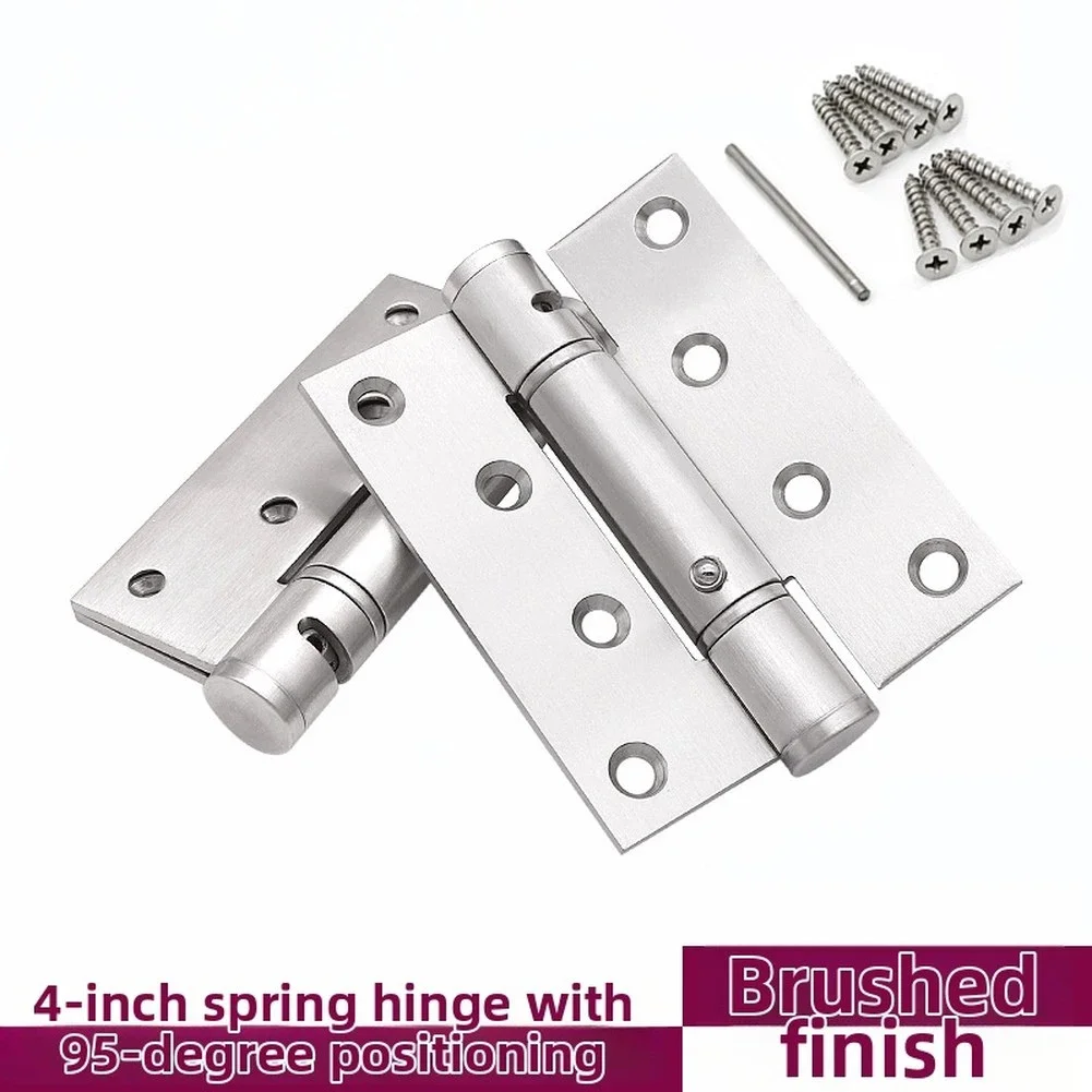 Invisible Door Automatic Hinge With 95-Degre Positioning Door Closer Home Hardwaree Stainless Steel Door Closer Hinge Parts