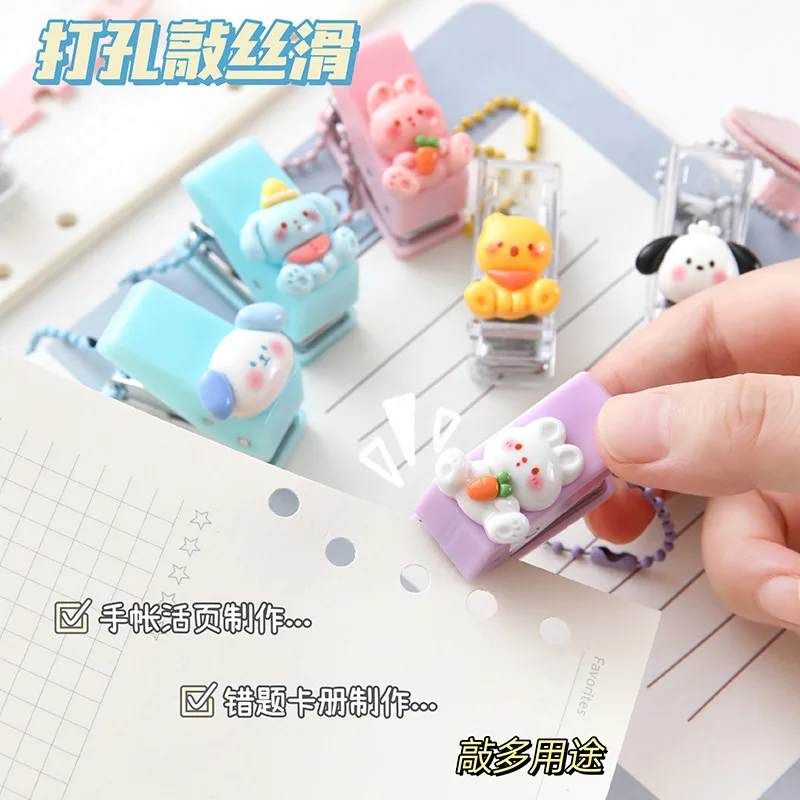 1 Hole Cute Hole Puncher Gift Card Punches Paper Cut Paper Punch Single Hole Punch Cute DIY Mini Paper Puncher School Supplies