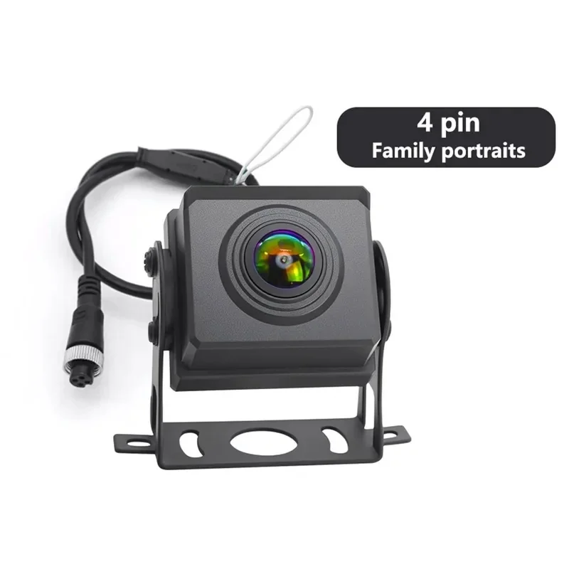 Cámara de Visión Trasera Auxiliar para Camiones y Autobuses, HD AHD 1920*1080P, Lente Ojo de Pez, Gran Angular, Impermeable, CCD, Visión Nocturna HD 6