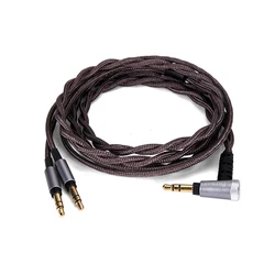For HIFIMAN SONY Beyerdynamic Denon MDR-Z7 Z1R D600 D7100 D7200 T5PII T1 Earphone Replacement 4.4mm 2.5mm Balanced Upgrade Cable