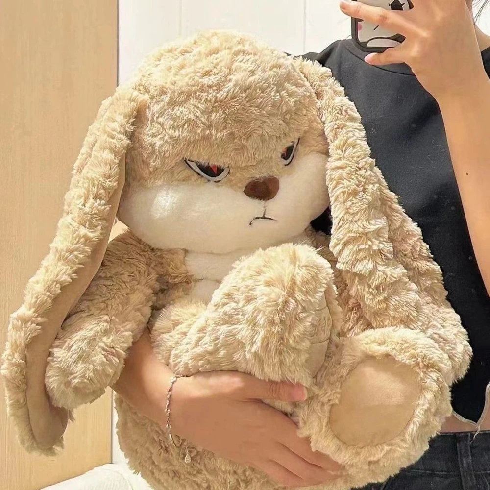 35CM High Appearance Level Throw Rabbit Plush Toy Super Cute Soothe Baby Rabbit Milk Fierce Rabbit Doll Child Birthday Gift