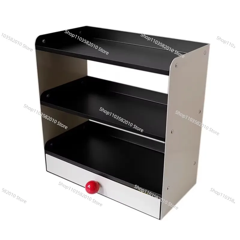 Home storage multi-layer desktop skin care product storage rack Water cup Coffee perfume Cosmetics display rack