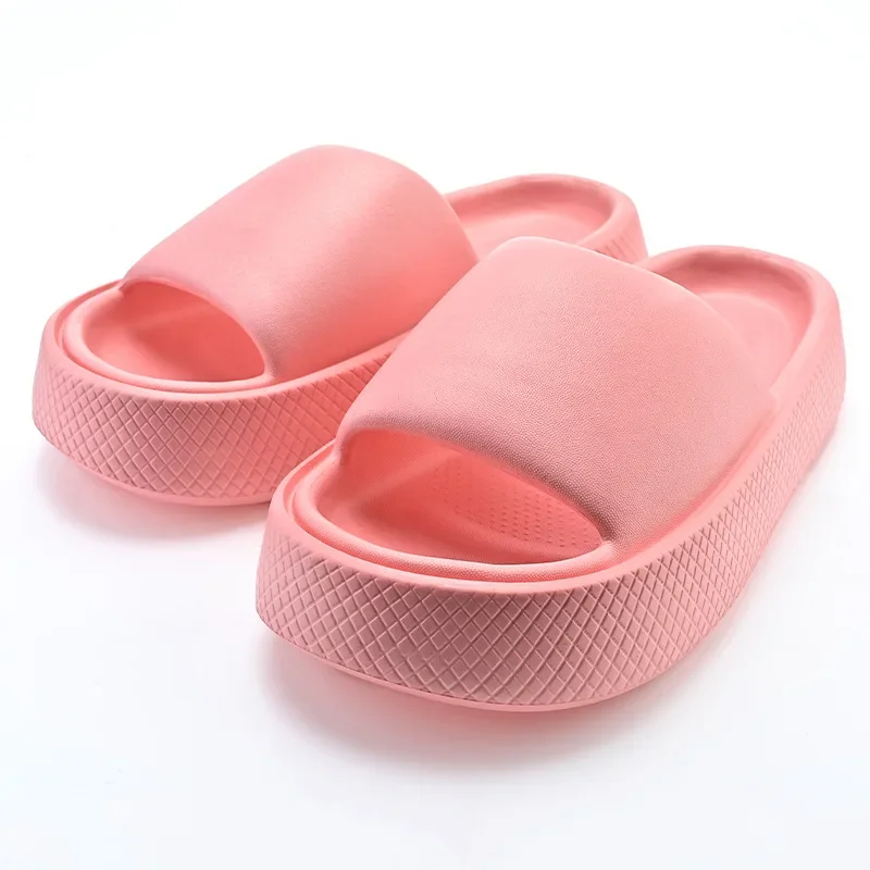 Thick Sole Women Slippers Summer Beach Slides Female Outside Anti-Slip Soft EVA Fashion Platform Flip-Flops Ultra-Light Shoes