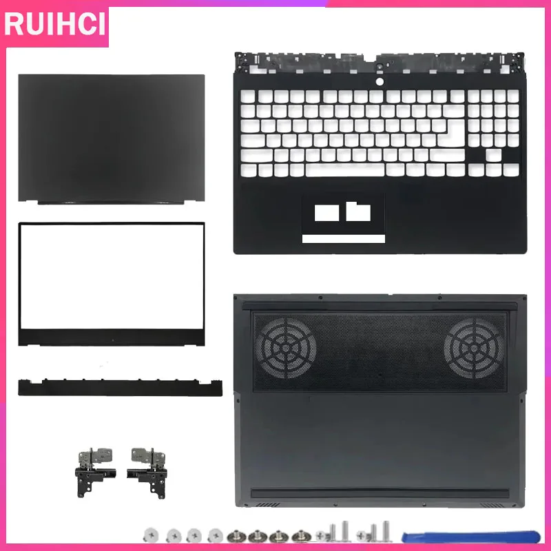 New For Lenovo Legion Y530 Y530-15ICH Laptop LCD Back Lid Cover Front Bezel Palmrest Bottom Upper Lower Base Case Hinge Cover