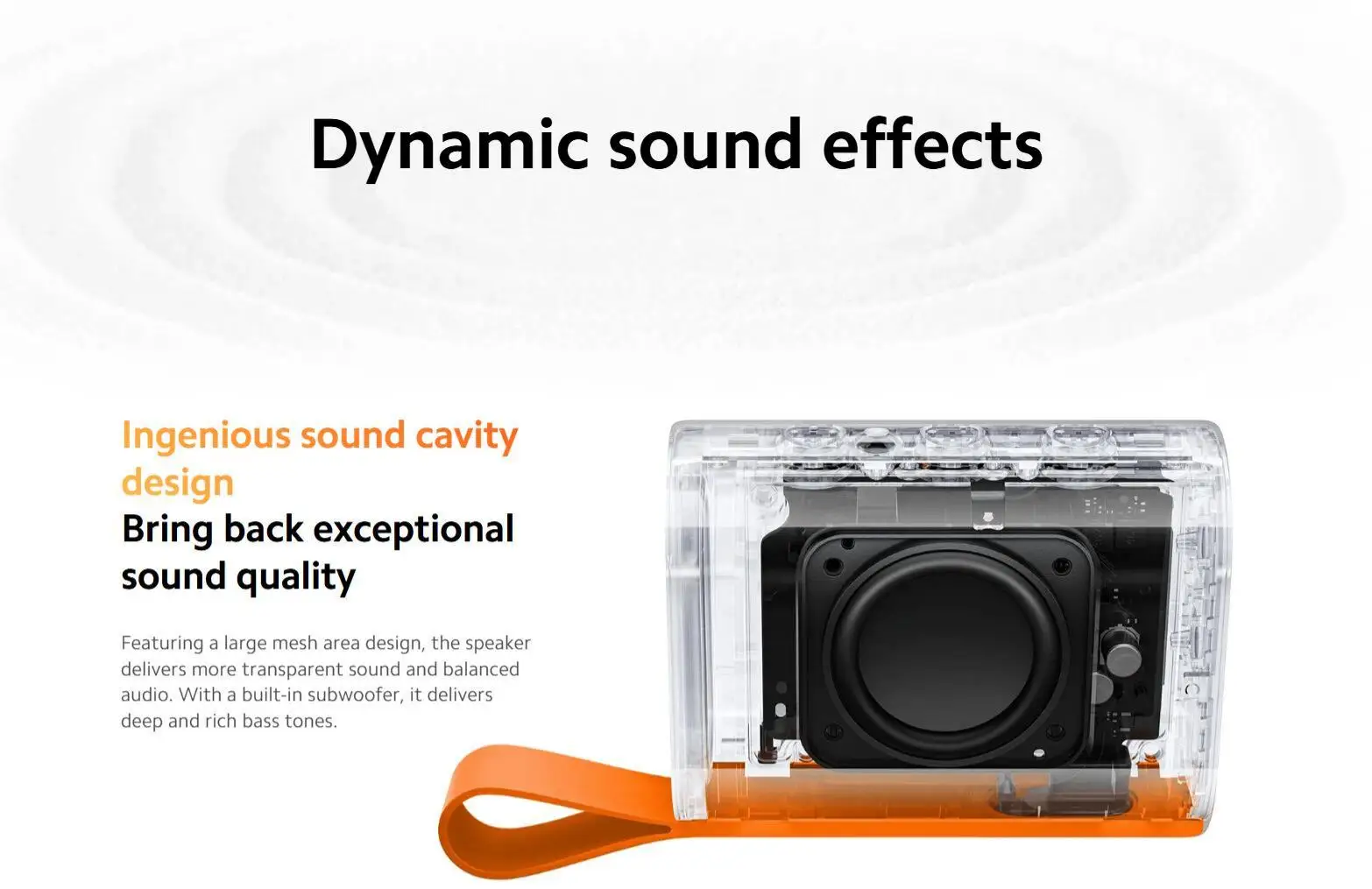 Globale Version Xiaomi Sound Pocket, tragbarer kabelloser Lautsprecher, TWS-Stereo-Kombination, 1000 mAh 10 Stunden Akkulaufzeit, IP67 Bluetooth 5.4 – Detail 8