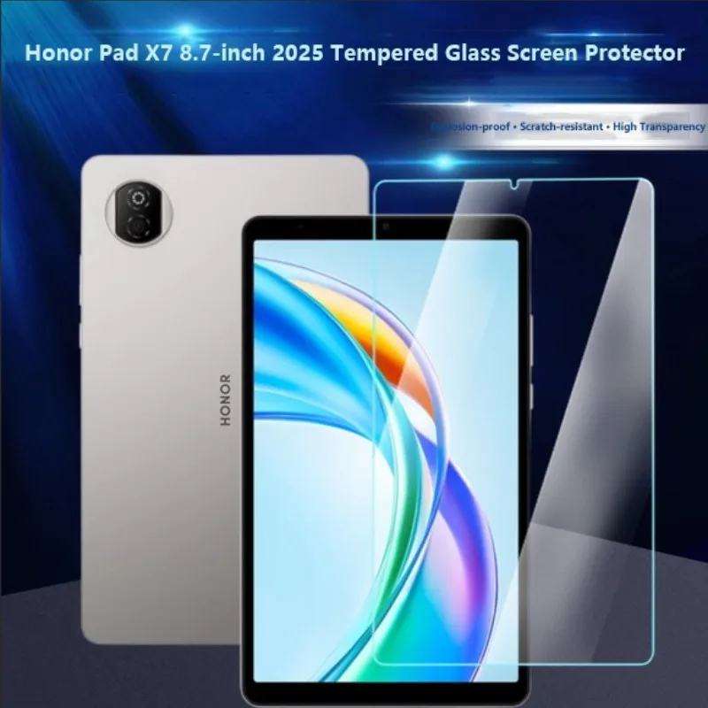 

Закаленное стекло для Honor Pad X7 8,7 дюйма 2025 X9a V9 X9 11,5 X8a 11 X8 Lite Защитная пленка от царапин Защитная пленка для экрана