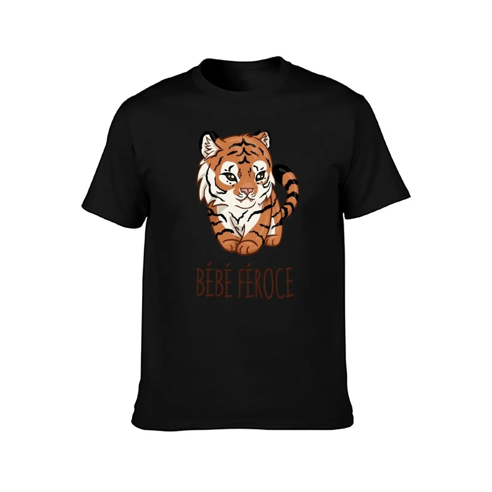 baby tiger T-Shirt Durable Work Wear T-Shirt
