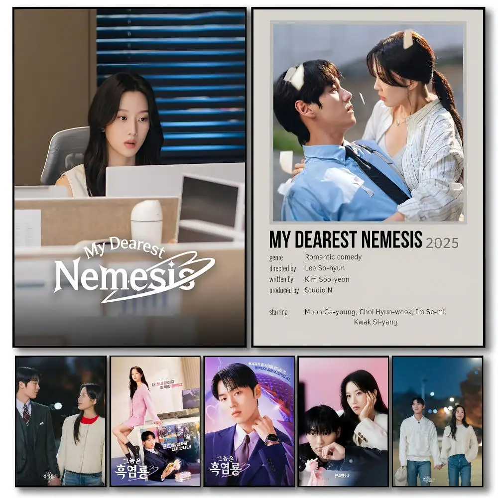 manhwa My Dearest Nemesis Poster Poster HD Printing Cozy Warm Style Home Decor Suitable for Living Room Bedroom Gift