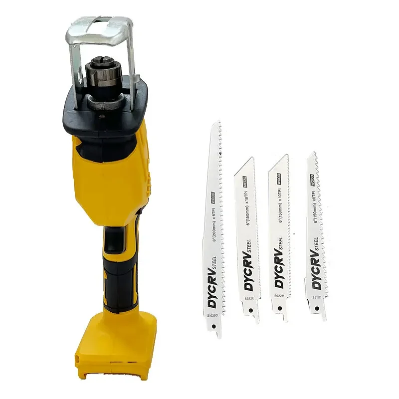 

Dewalt 2800RPM Cordless Reciprocating Saw 20V Brushless Electric Saw Multifunctional Metal Wood Pipe Cutting Saw Power Tool