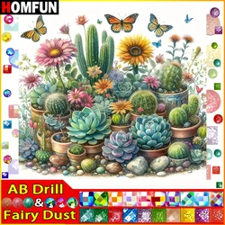 HOMFUN Fairy Dust AB 5D DIY Diamond Painting