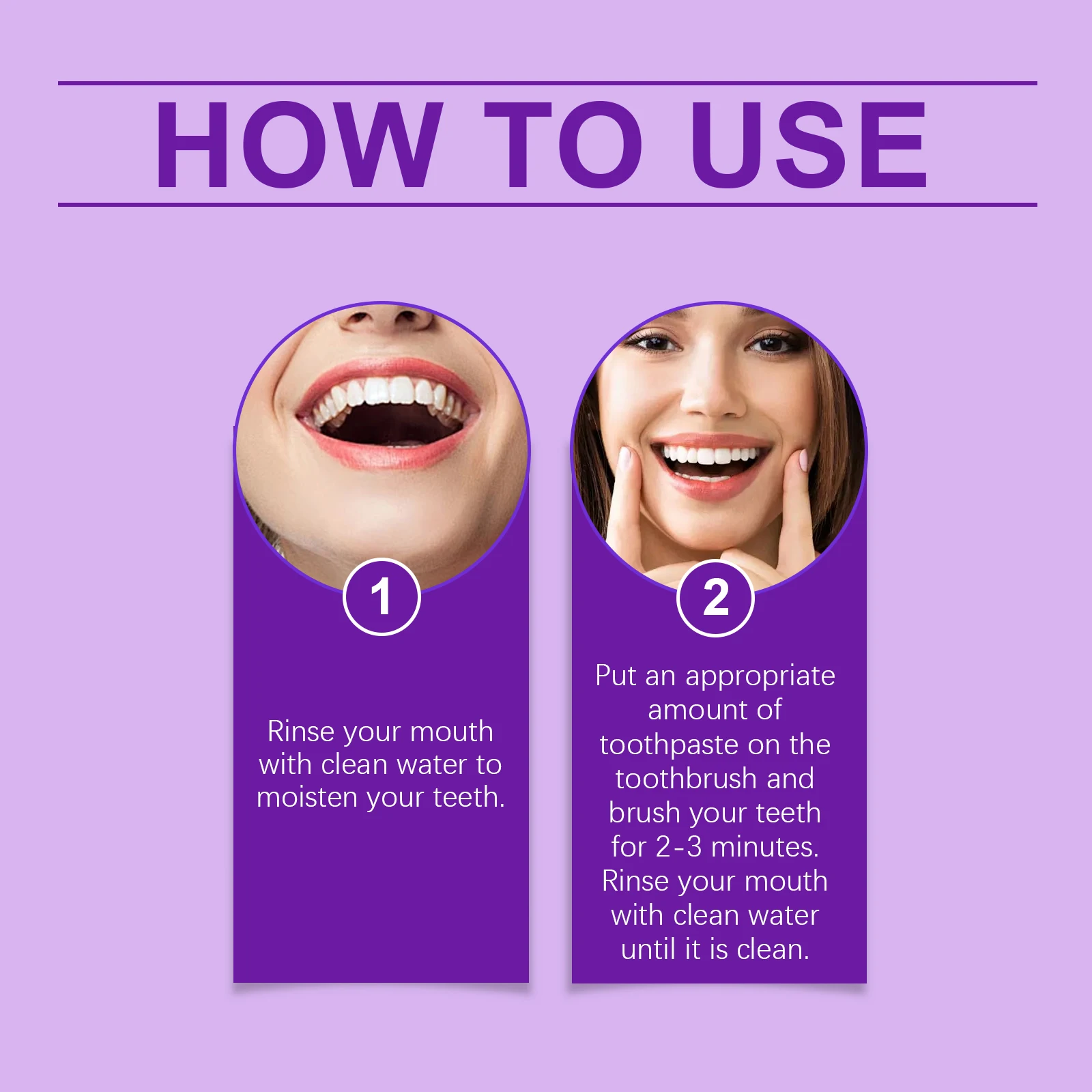 معجون أسنان بنكهة النعناع الأرجواني يزيل بقع الأسنان بشكل فعال، أسنان صفراء تدوم طويلاً، معجون أسنان للعناية بالفم اليومي