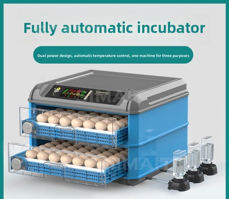 Incubator Small Household, Fully Automatic Smart, Rutin Chicken Incubator, Can Hatch 120 Eggs
