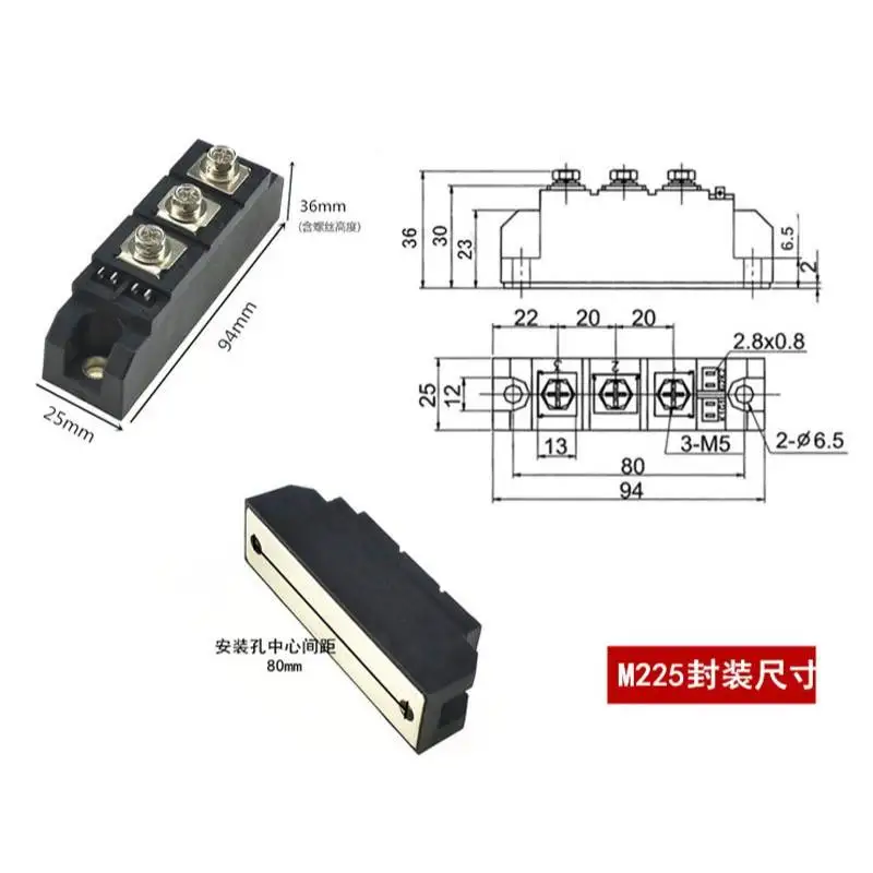 Multi-Current Models, High Voltage 3000V, MTC70A 90A 110A 135A 160A 200A 3000V
