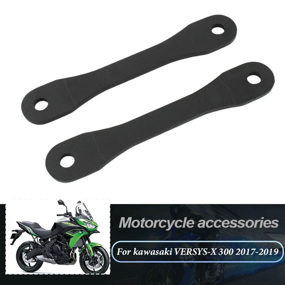 2PCS Motorcycle Adjustable Lowering Link Kit For kawasaki VERSYS-X 300 250 2017-2019 VERSYS X300 VERSYS X250