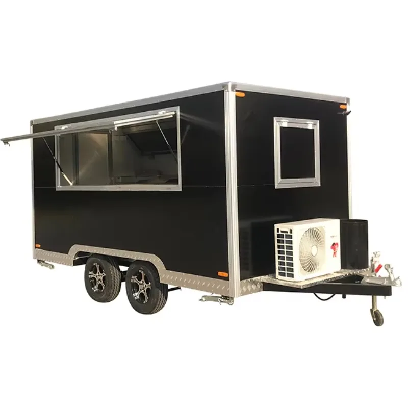 

Fully Equipment Mobile Food Carts With Size Color Customization Factory Price Hot Selling Multi-function Mobile Cart Bakery