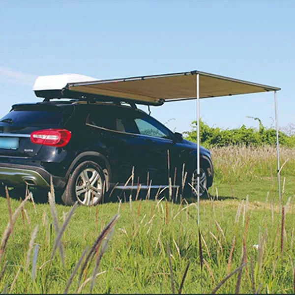 Retractable Car Rooftop Side Awning 4x4 4wd Camping Car Awning Roof Side Tent 1set