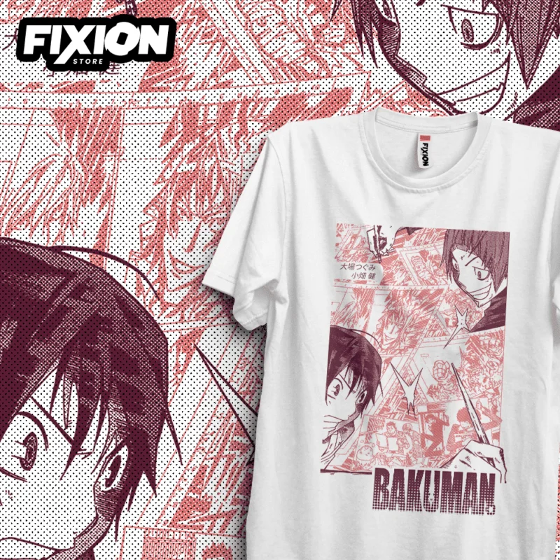 Manga T-shirt Bakuman – Nuevos Diciembre! Anime Tee