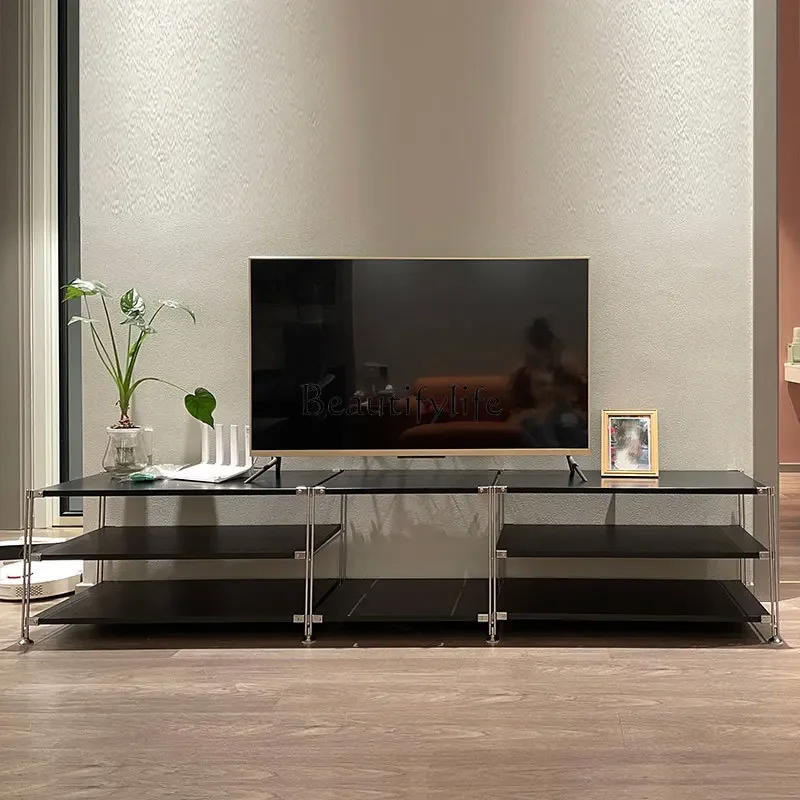 

Whole house furniture Small Apartment Living Room Locker Simple Integrated Combination Storage Cabinet