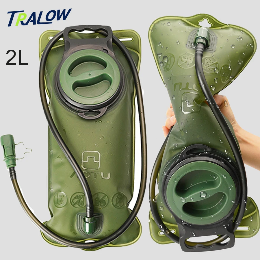 

TRALOW 2L Sealed Sports Moisture Bag Leak Proof With Quick Release Valve Suitable for Cycling Running Camping Hiking Marathon