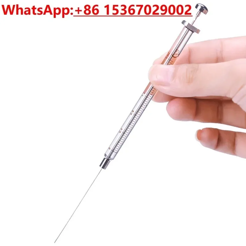 Shanghai Gaoge Microsampler 0.5 1 25 50 100 10ul Tipped Gas Phase Flat Head Liquid Phase Needle
