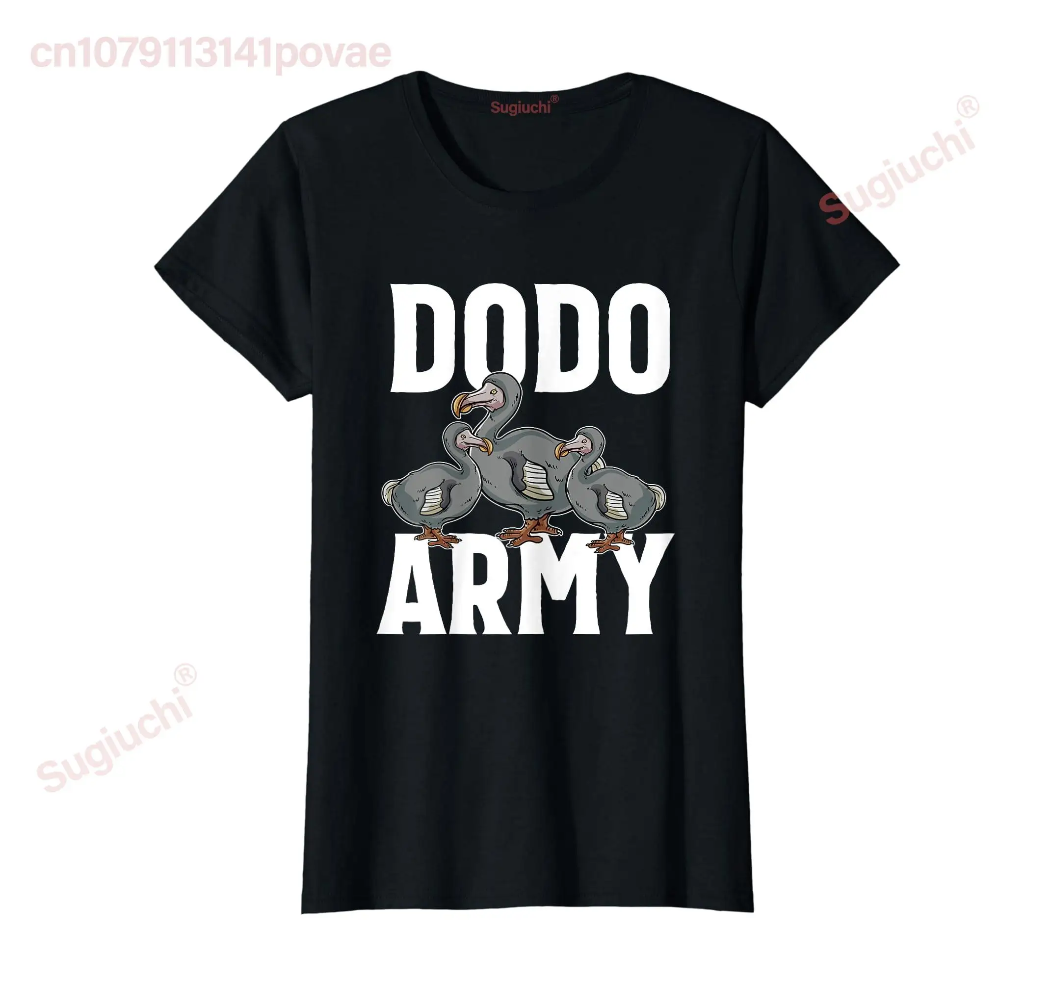 

100% Cotton Dodo Army Extinct Flightless Bird Lovers Ornithology Gift T-Shirt Casual Women Lady Girl Summer T-Shirts