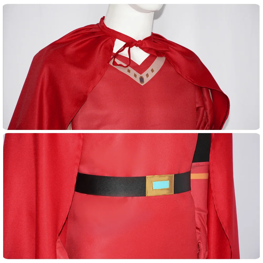Lord Farquaad Anime Cosplay Costume Uniforme Everak Isothat Set Medieval Cosplay Halloween Party Red Outfit for peuv Wom