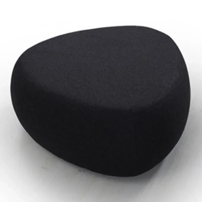 %%Nordic Stool Creative Ottoman Fashion Foot Stool Special-shaped Pebble Multifunctional Big Furniture for Home Portable Design