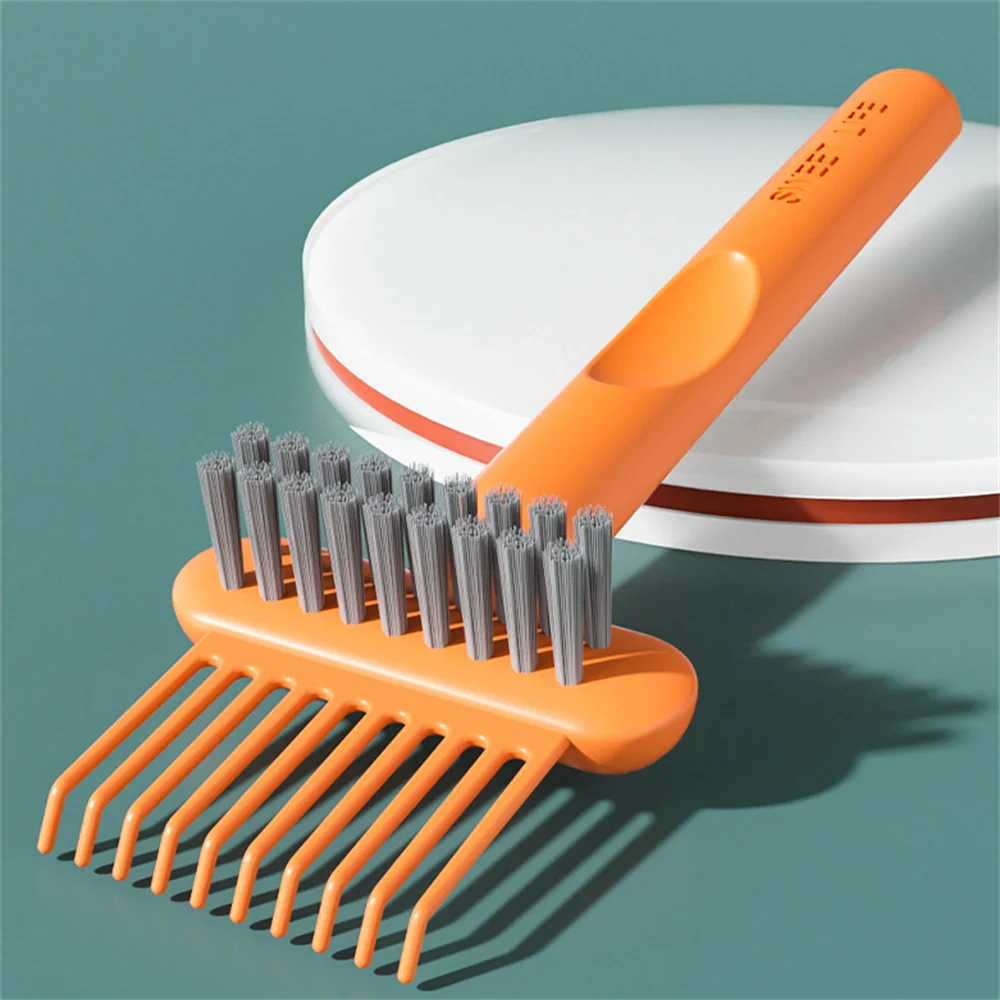 

1Pc PP Plastic Comb Cleaner 2 In 1 Delicate Cleaning Reusable Hair Brush Comb Cleaner Tools Professional Salon Hairdressing Tool