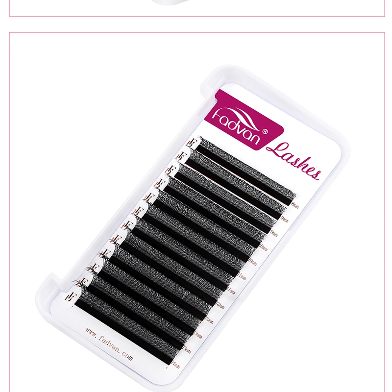 FADVAN W Shape Eyelash Extensions 3D 4D 5D 6D 7D 8D Premade Fans Eyelashes Natural Soft Light Individual Lashes Makeup Tools