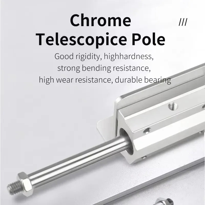 TUNGFULL Electric Linear Actuator Adjustable Stroke Silent Motor Reciprocating Linear Motion Actuator with Suction Cups
