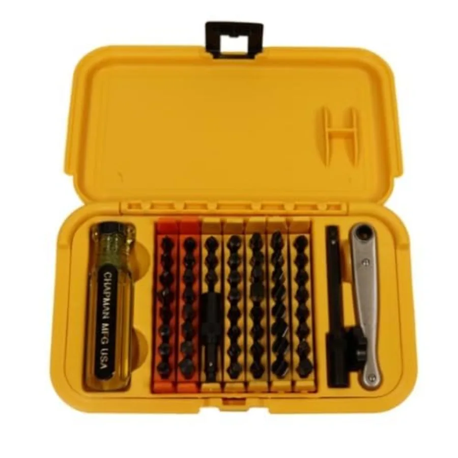 Master Screwdriver Set - Includes Phillips, Metric, Slotted, SAE and Metric Hex Bits, Star Bits for Torx Screws - Complete Set view 2