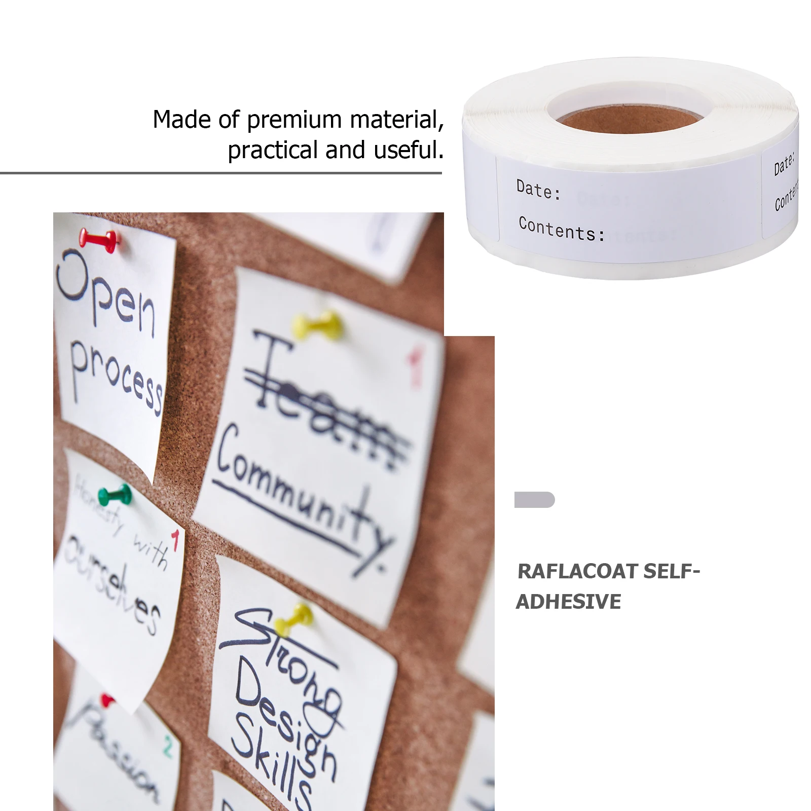 

Copper Adhesive Date Labels Blank Writable Stickers Sufficient Quantity For Glass Jars Classification Teaching Supplies