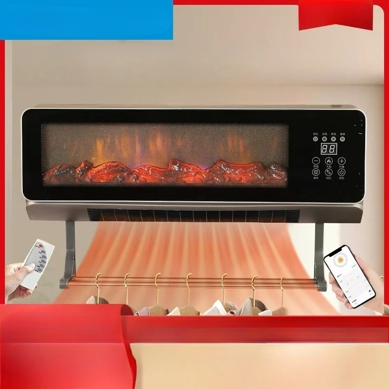 Electric Infrared Convector Heater Fast Halogen Wall-Mounted for Living Room Bathroom New Waterproof Design