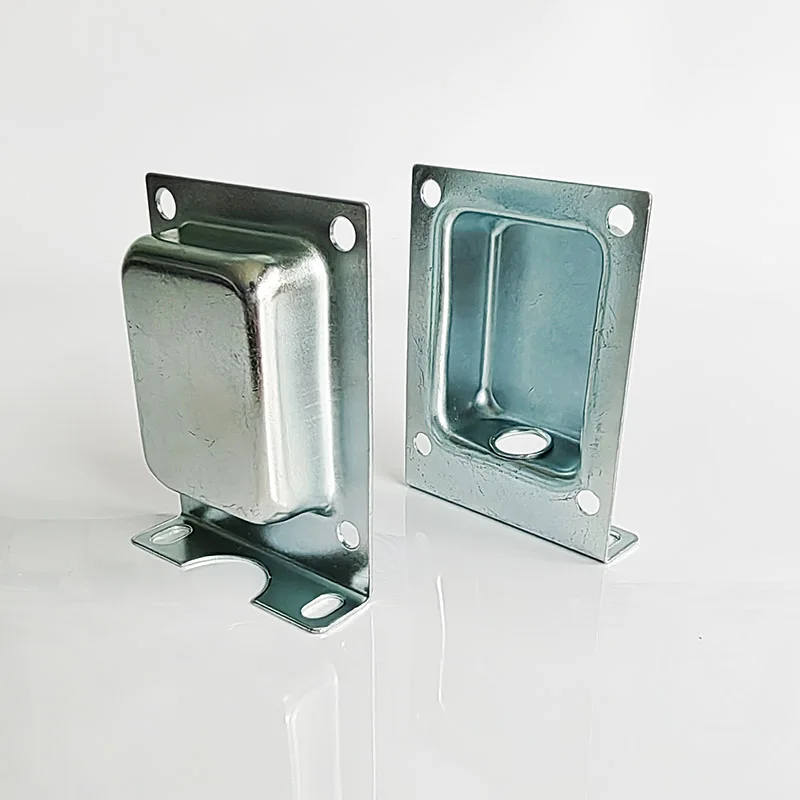 10 PCS EI57 Transformer Vertical Cover Shrouds End Bells Iron Side Top Protective Shield Metal Screening Can