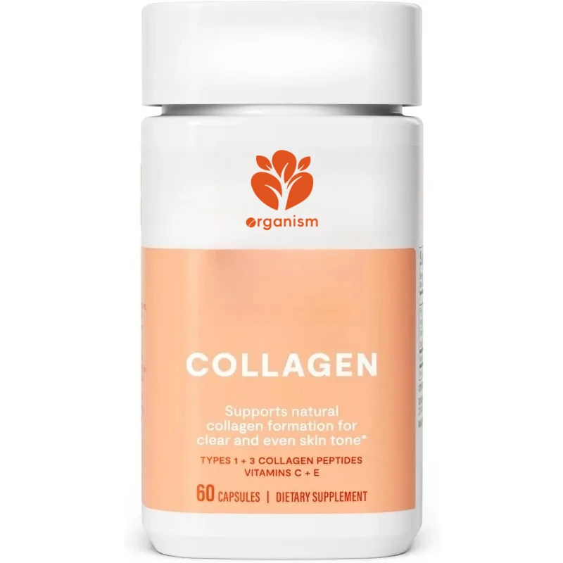 

Коллагеновая добавка содержит коллагеновый пептид на 2000 мг, витамин С и витамин Е, здоровье кожи, капсулы для поддержки антиоксидантов.