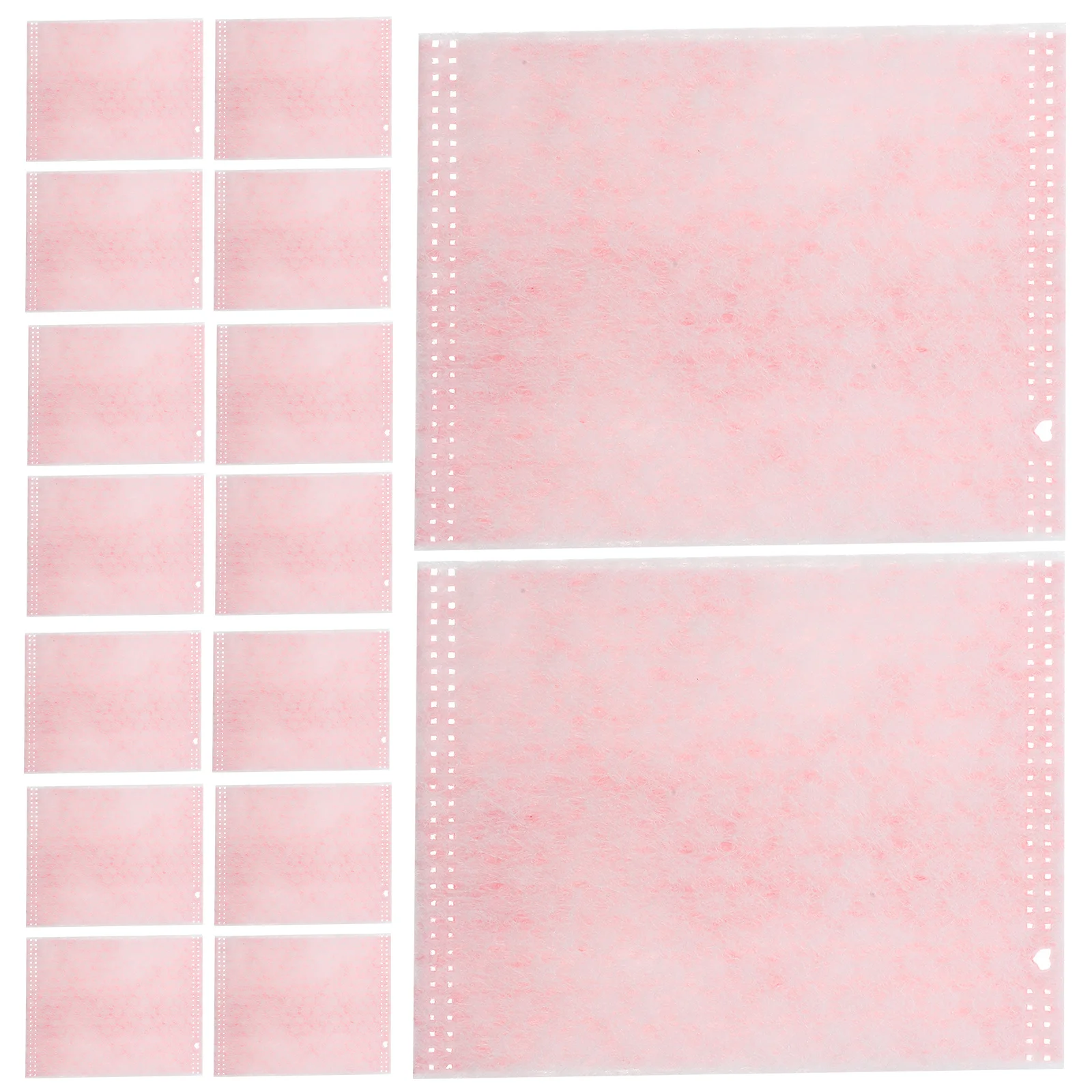 30 قطعة من وسادات تنظيف الوجه الناعمة لإزالة المكياج المحمولة للنساء مناديل الوجه وإزالة مكياج العيون وسادات السفر #3