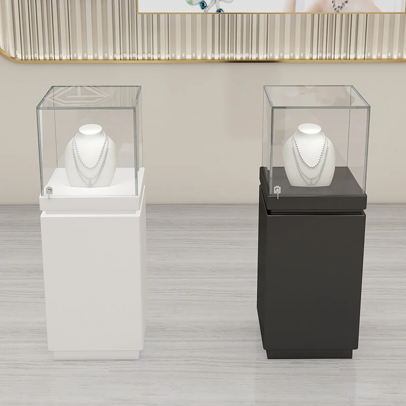 

Glass Display Cabinet Antique Cultural Relics Display Cabinet Figure Model Display Cabinet Jewelry Sample Exhibition Disp