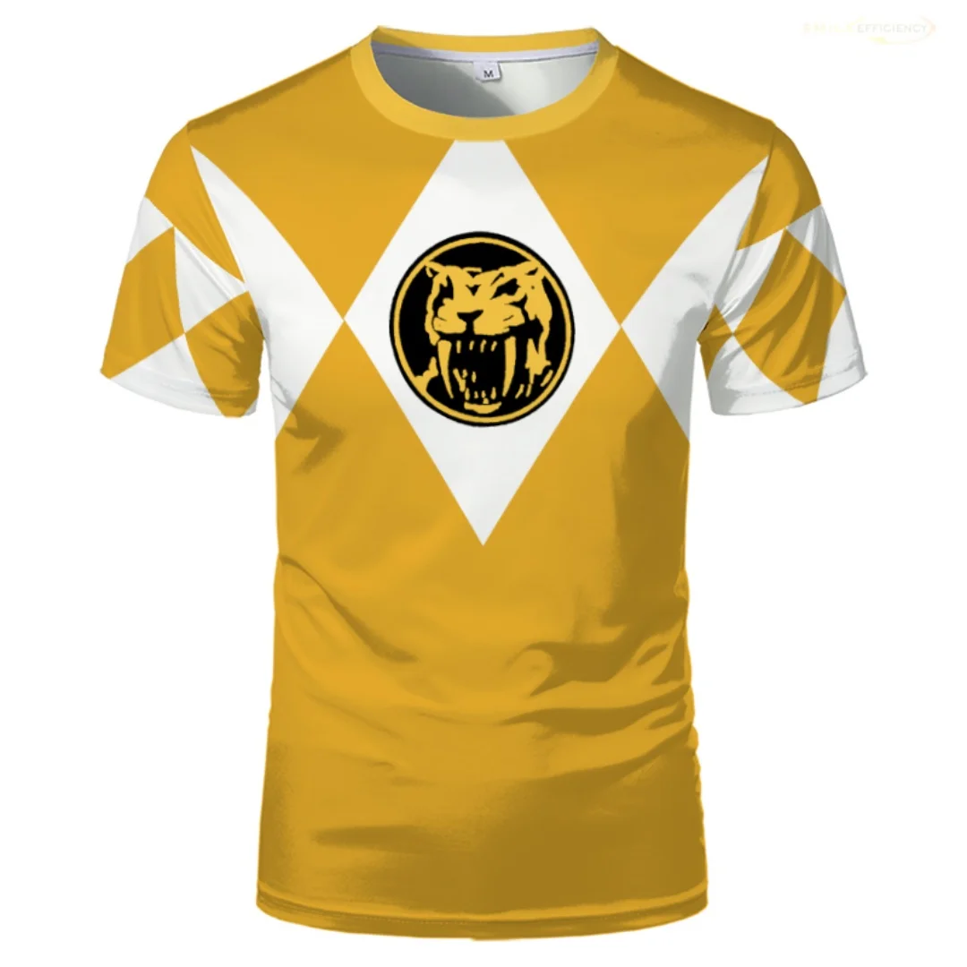 2025 New Men's And Women's Fashion Animation 3D printed T-shirt High Quality Fashion clothing Casual Oversized Short Sleeve Tops
