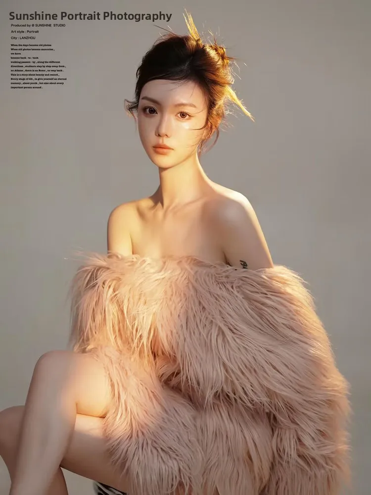 

Новинка от Studio: Роскошная меховая одежда для портретной фотосъемки в художественном стиле Pure Desire, создающая особую атмосферу