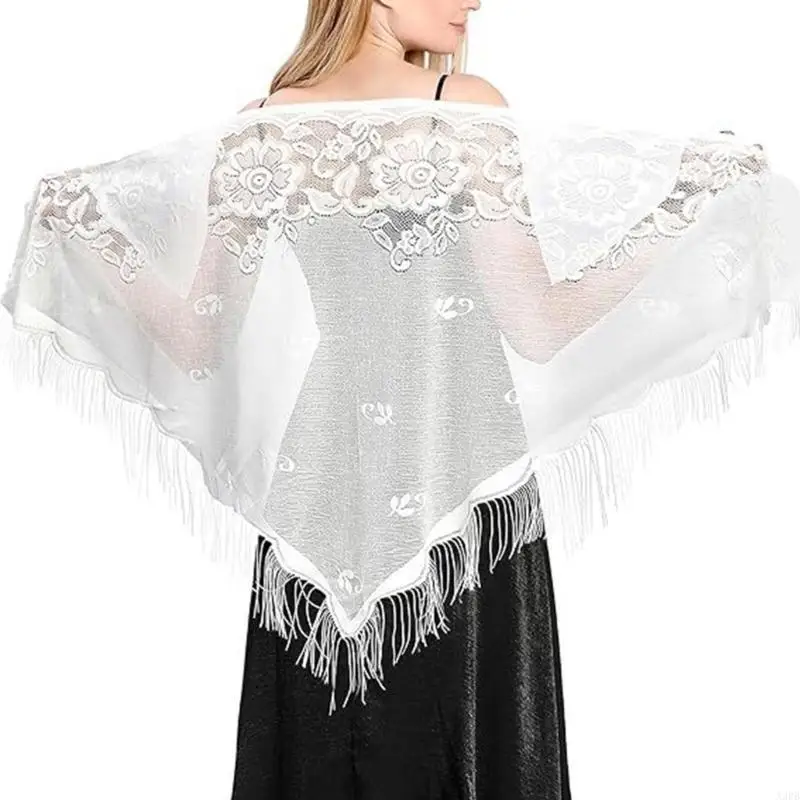 Shawl tule elegante e moderno