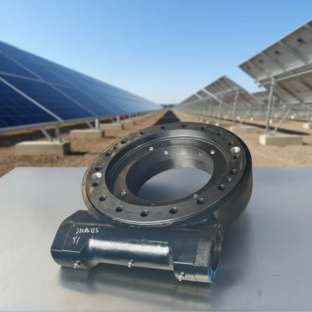 Single Axis Enclosed Housing Worm Gear Slewing Drive SE14 Stock Solar Tracker With Seal For Solar Tracker