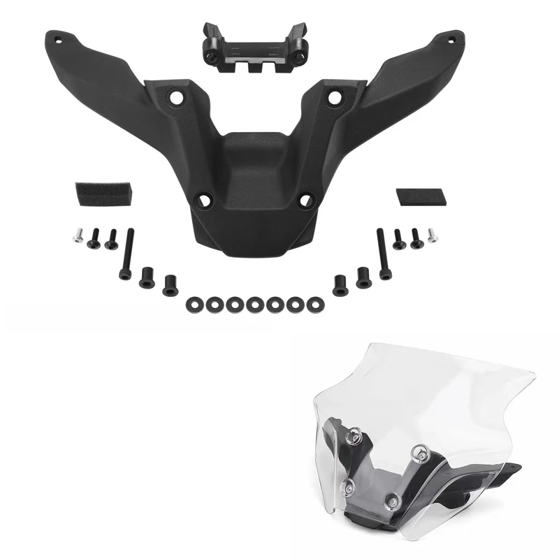 Motorcycle Windshield Mounting Bracket Kit For YAMAHA MT-09 2024 MT-09 SP 2024