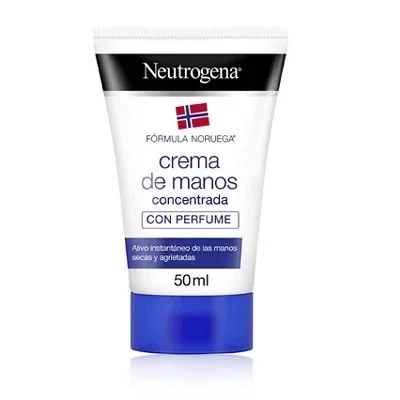 Neutrogena Crema Concentrada para Manos con Perfume - Hidratación Intensiva y Protección Duradera en Formato de 50ml