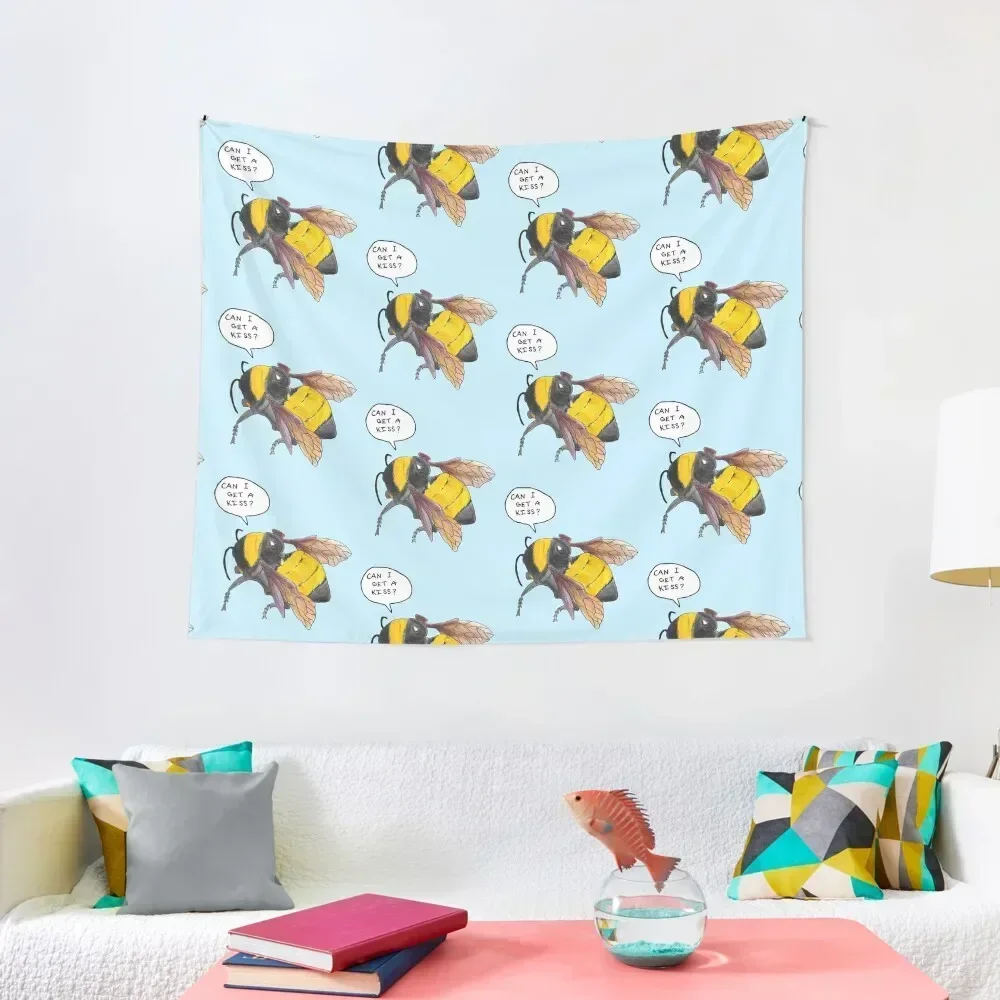 

Hand-Drawn SFFB Bee [UPDATED] Tapestry Decor Home Room Decor Cute Home Decor Accessories Bathroom Tapestry