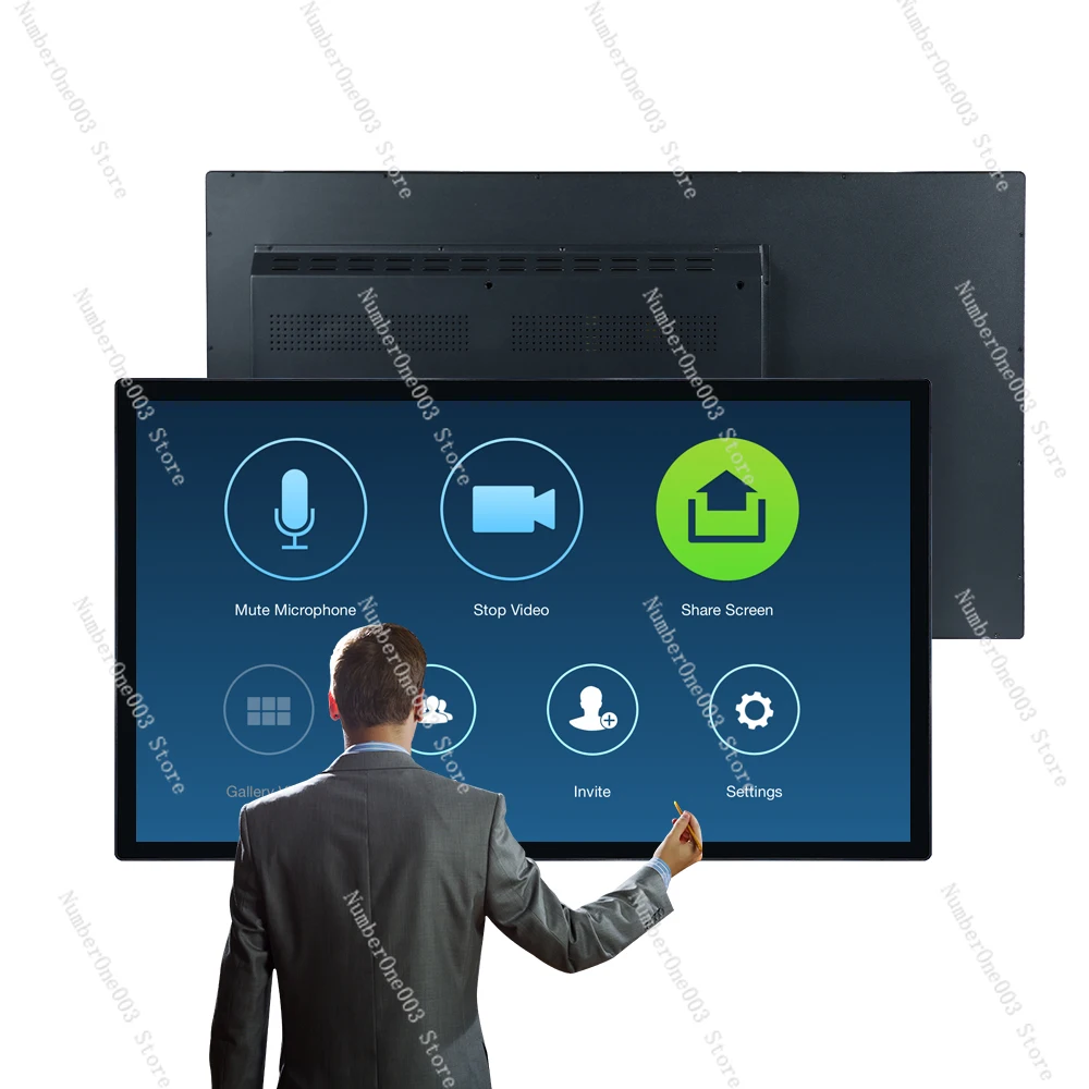 شاشة LCD بإطار مفتوح 32 بوصة معالج Full HD I5 I7 الكل في واحد شاشة كمبيوتر تعمل باللمس 32 بوصة مع نظام التشغيل Win7 Win10 Win11 Linux OS #6