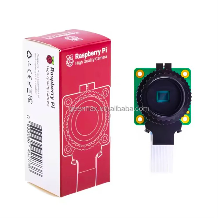 

RPi 3B 4B 5 Zero 2 12.3 Megapixels IMX477 Sensor COMP8 High Quality Raspberry Pi HQ Camera Module 12.3MP 7.9mm Diagonal Sensor