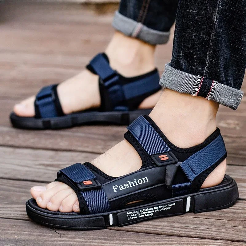 Casual Men's Sandal Beach Male Shoe With Platform Height Open Toe Descount Cheap Clearance 2025 New In Adult Japanese Color V