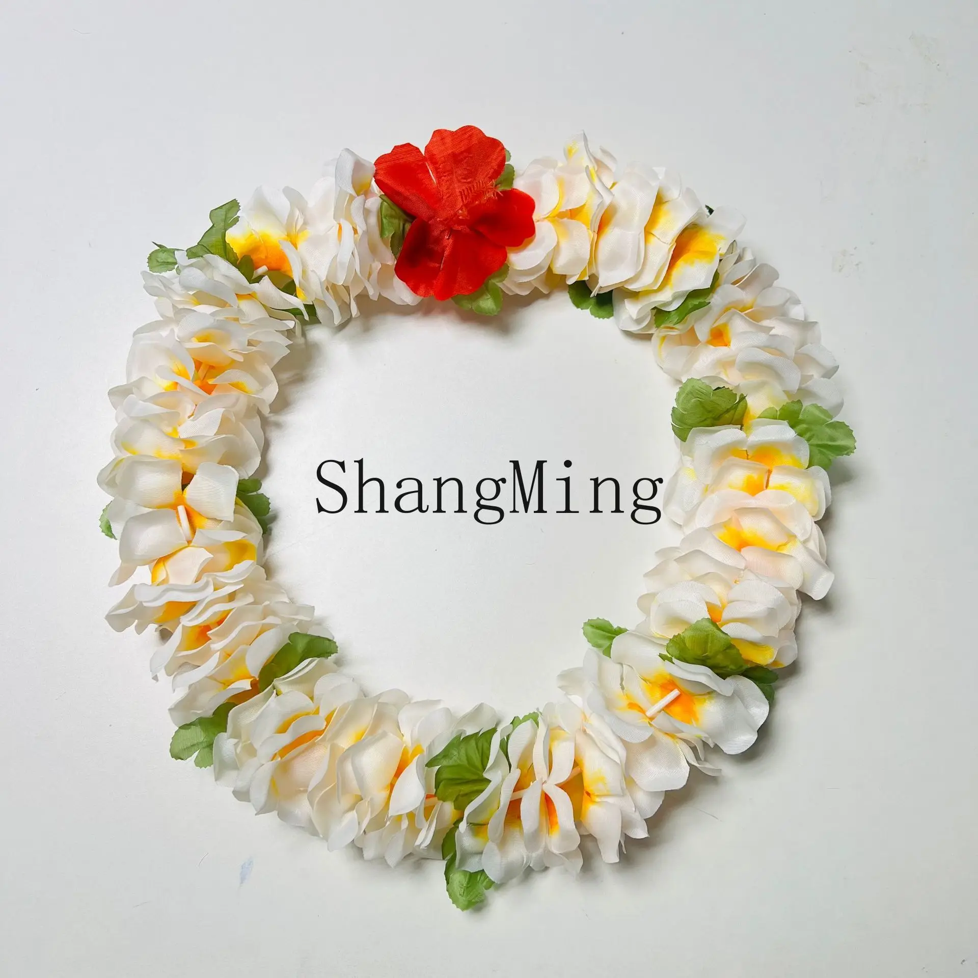 

DSA encryption party wreath plus leaf plus petal stamen wreath diameter decorative supplies