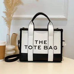 Tote Bag Women Luxury Designer Shoulder Bags Zipper Black Ladies Crossbody Bags Large White Shopping Bags Purses